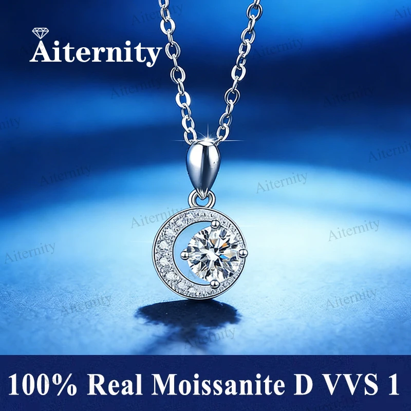 Thumbnail 3 - #5 Cheapest Moissanite Pendant Necklaces Deals You Can Get