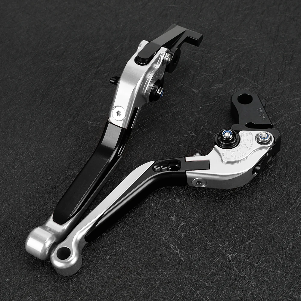 

For YAMAHA TDM 900 TDM900 2002 2003 2004 Motorcycle Accessories Extendable folding handbrake Brake Clutch Lever handle Levers