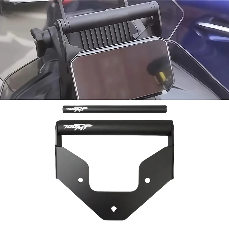 

For CFMOTO CF700 700MT 700 MT 2025 Motorcycle Accessorie MT700 CNC GPS Phone Holder Stand Navigation New Extension Bracket