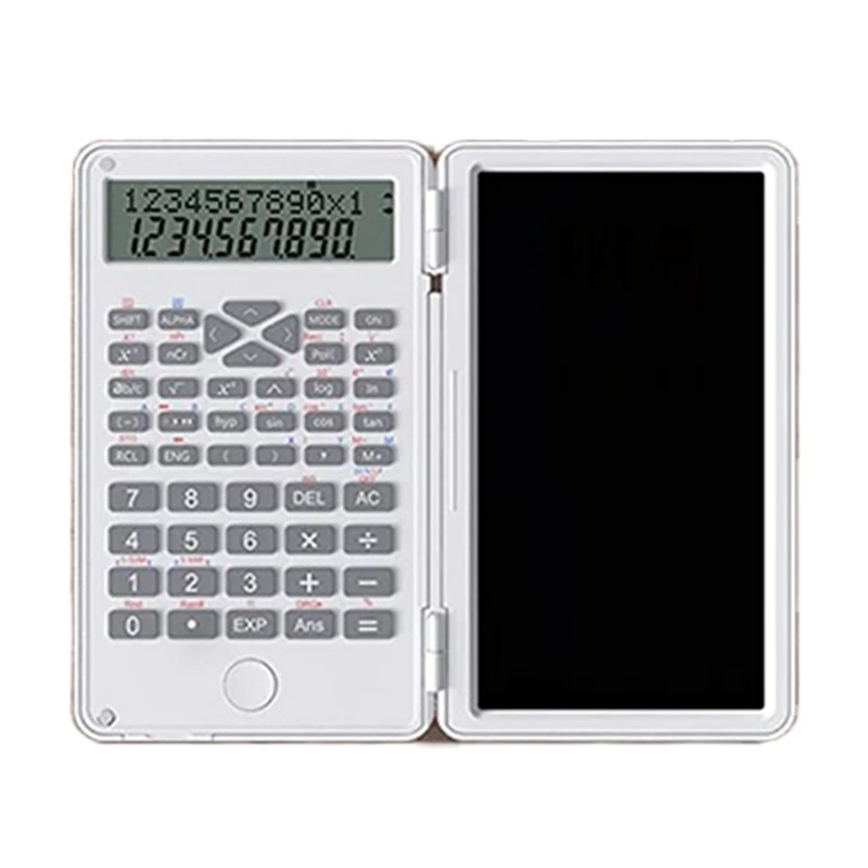 Scientific Calculators, 12-Digit LCD Display Pocket Office Desktop Calculator For Home School Meeting And Study