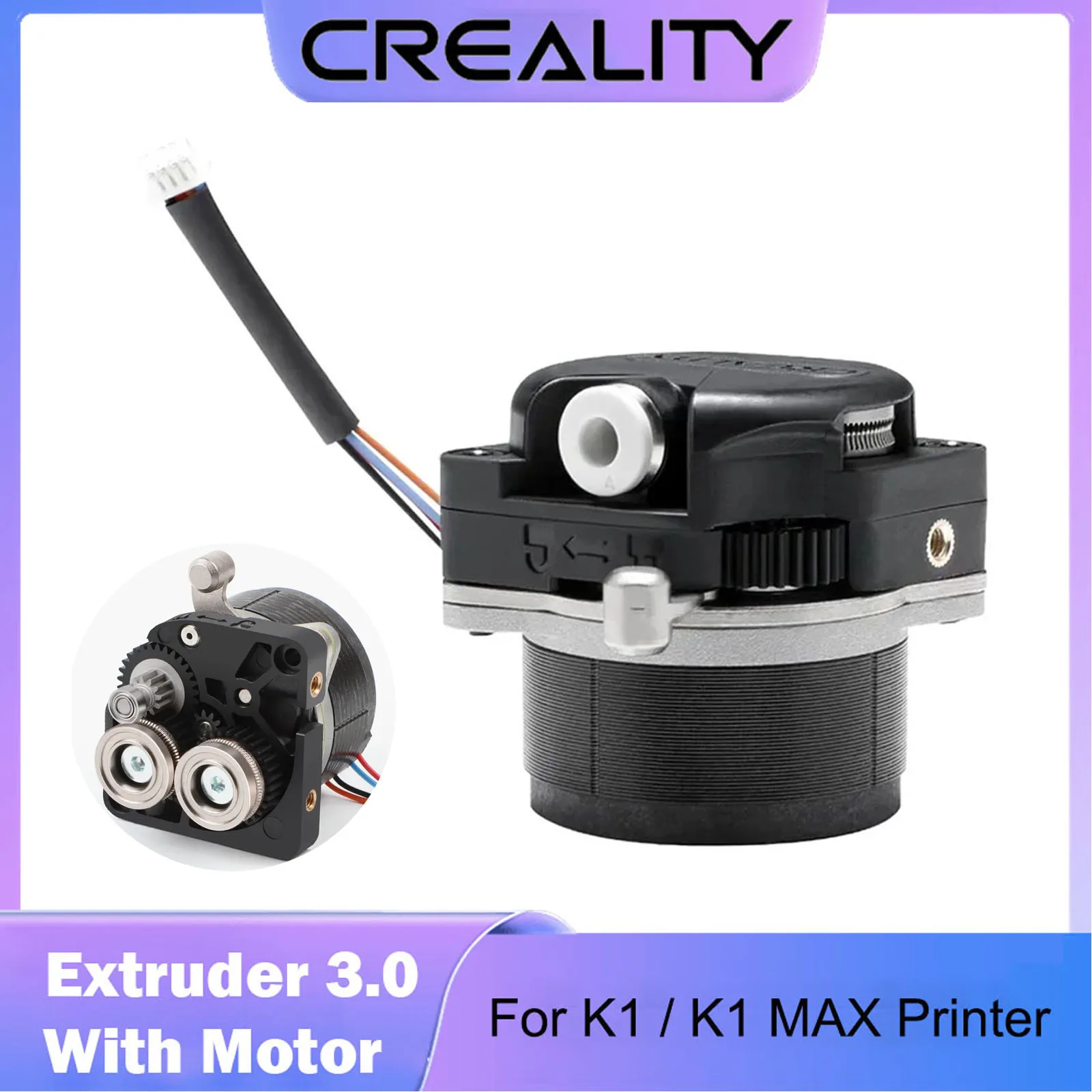 CREALITY Official K1/K1 Max Hummingbird Extruder 3.0 Upgraded With Motor Extrusion Mechanism Kit for K1 / K1 MAX 3D Printer Part