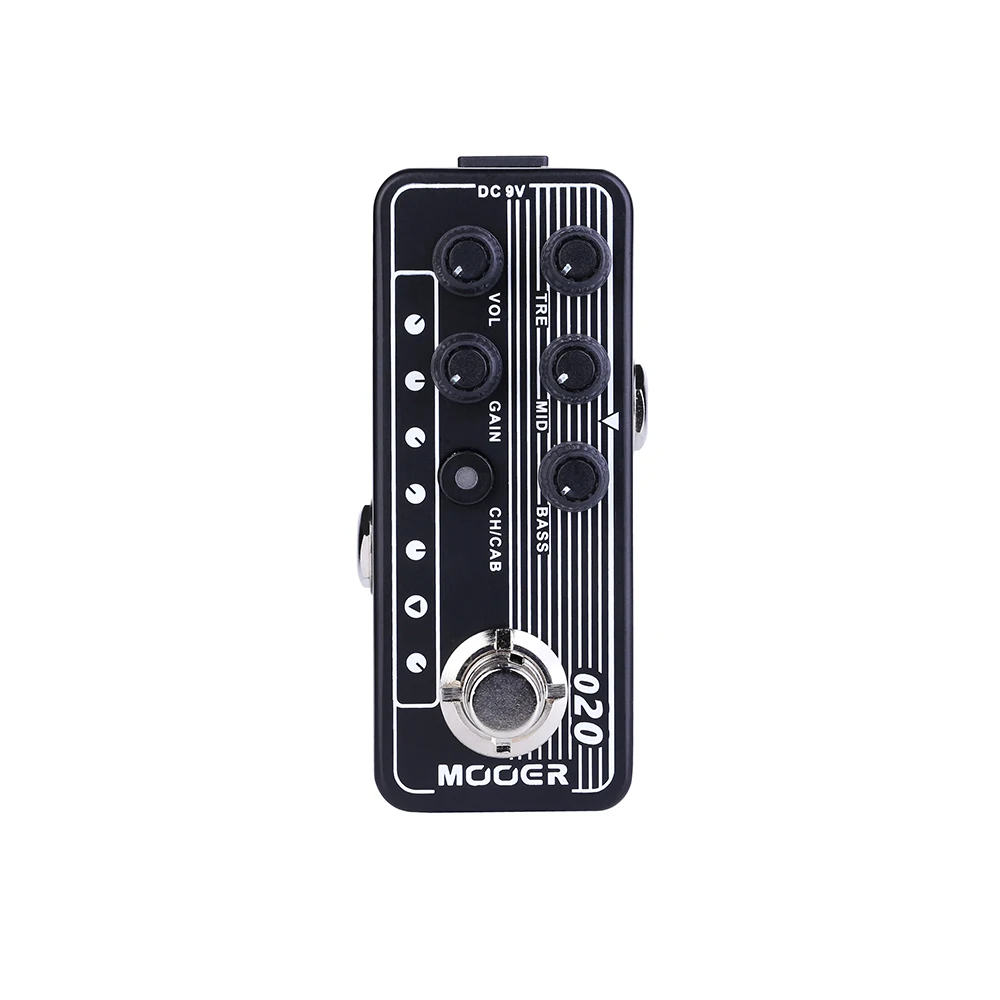 

MOOER Guitar Effects Pedal 020 Blueno Dual Channel Digital Preamp Speaker Cabinet Simulation Pedal Guitar Parts & Accessories