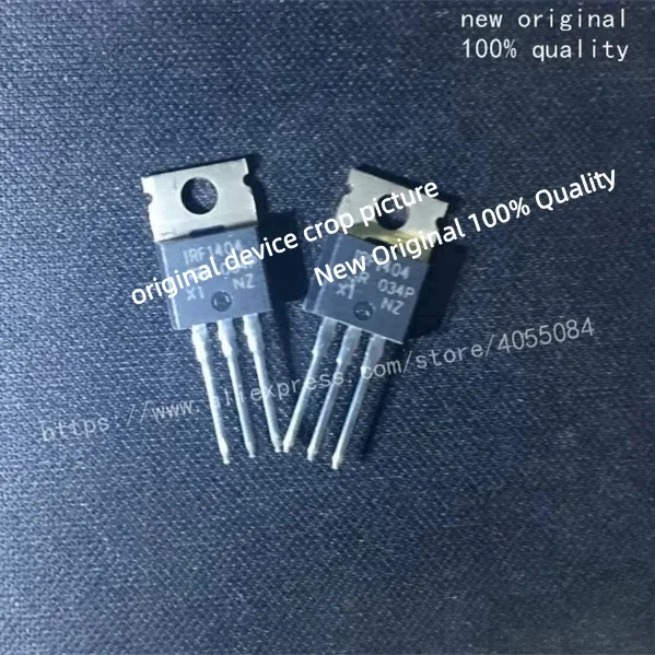 

10pcs/lot 100% Real Original New IRF1404 IRF1404PBF MOS N Channel MOSFET 202A 40V F1404 TO-220 Transistor