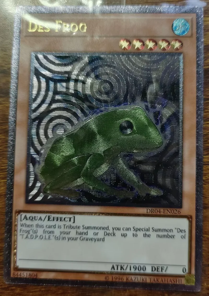 Yu-Gi-Oh TCG Treeborn Frog Collectible Card