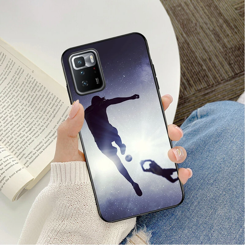 

Phone Case For Xiaomi Redmi note 13 12 Pro 11S 11 10 Pro 10S 12S Redmi 10 13C 9C 10C Football soccer ball design Case