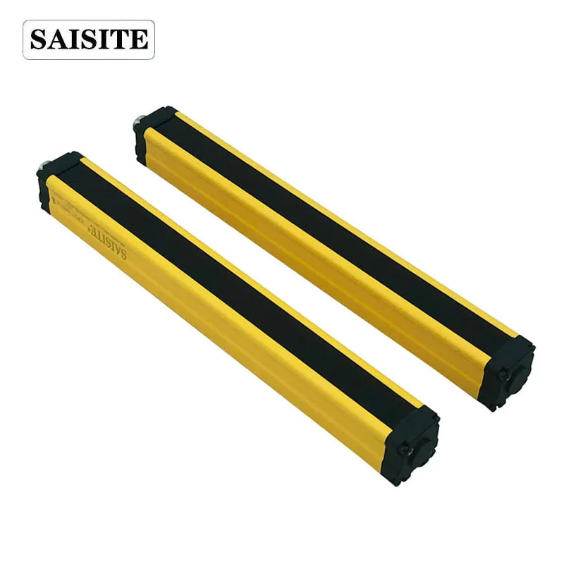 Imagem -02 - Saisite-comutador de Sensor com Grade Infravermelha Luz de Segurança Sensores Saída Pnp 16 18 20 22 24 26 28 Beams 10 mm 20 mm 40 mm