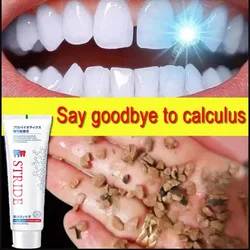 Removedor de cálculo Dental, pasta de dientes brillante, eliminación de blanqueamiento, mal aliento, prevención Dental, cuidado de limpieza de Periodontitis