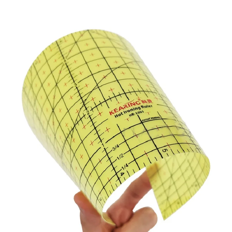 Hot Ironing Ruler Heat Quilting Sewing Patchwork Ruler Hot Measuring Rulers for Sewing Knitting Tool Tailor Craft Accessories