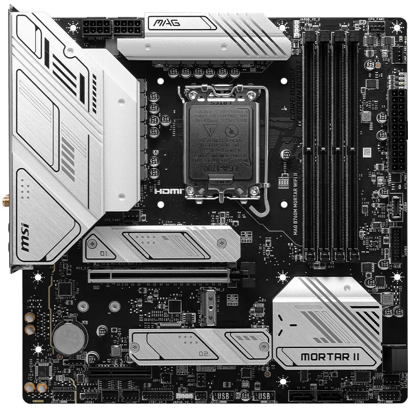 

B760M MORTAR WIFI II DDR5 mortar computer main board for CPU 13th generation