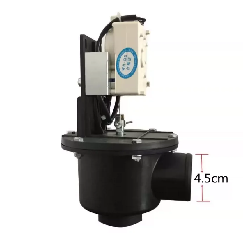 2 Inch Industrial Washing Machine Drain Valve Solenoid, Oil Discharge Valve for Dry Cleaning Equipment
