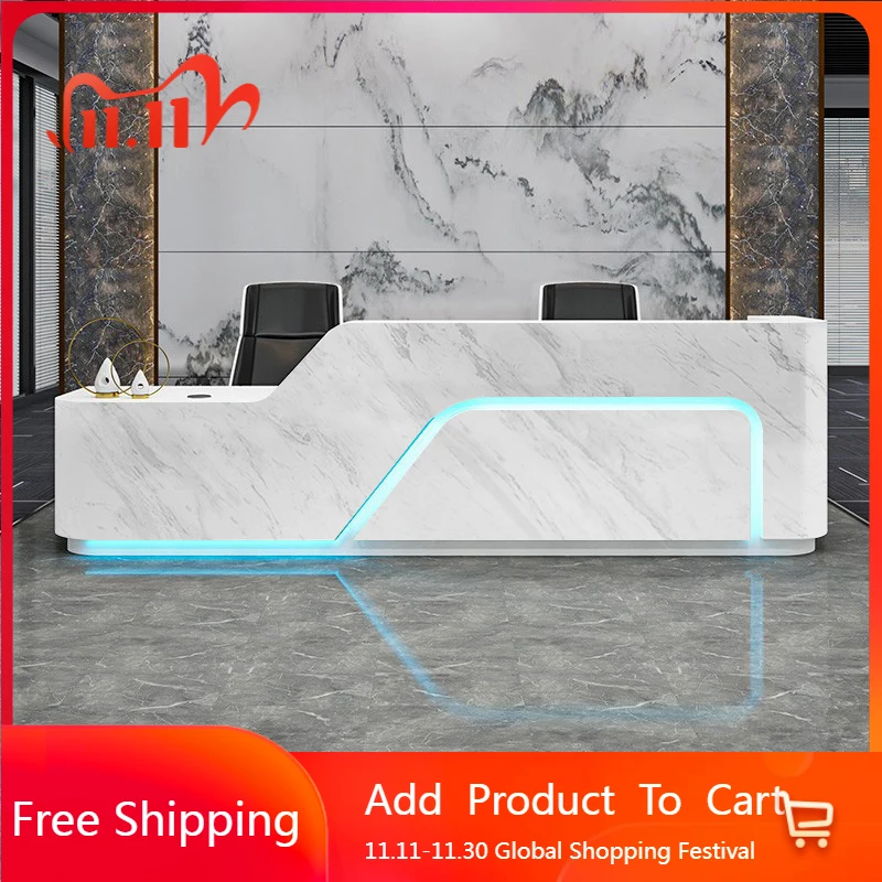 

Красота Роскошные стойки регистрации Современные длинные полки Компания Эстетические столы Минималистичные органайзеры Scrivania Коммерческая мебель