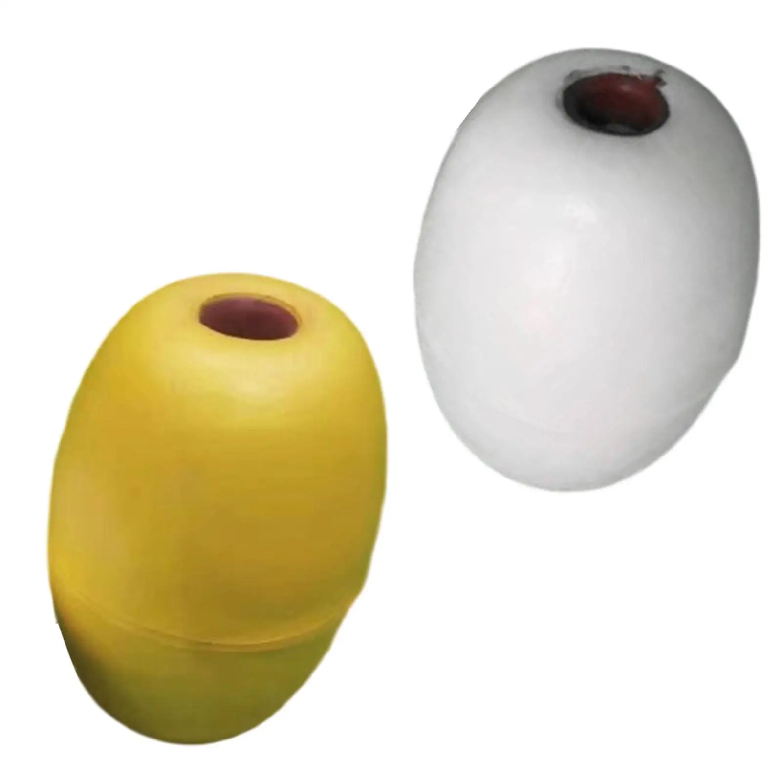 Kayak Anchor Float Ball Olive Shaped Buoyant Marker PVC Water Float Nautical Tow Buoy for Swimming Pool