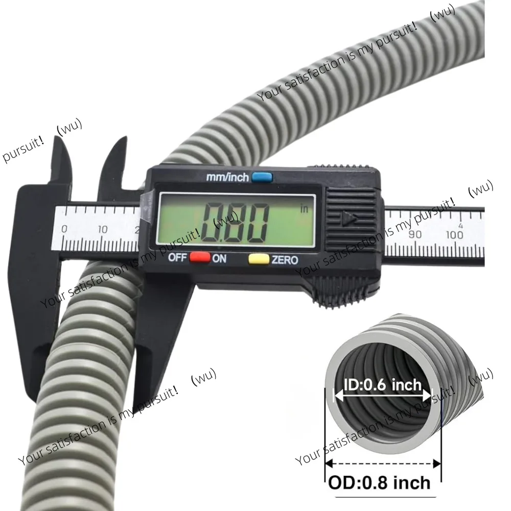 Universal Dishwasher Drain Hose Extension 3 Meter with Clamp for 5/8 