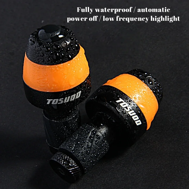 Bicycle Handlebar Light Bar End Safety Warning Light Battery Powered Bike Lamp Cycling LED Bar End Plugs Indicator Light