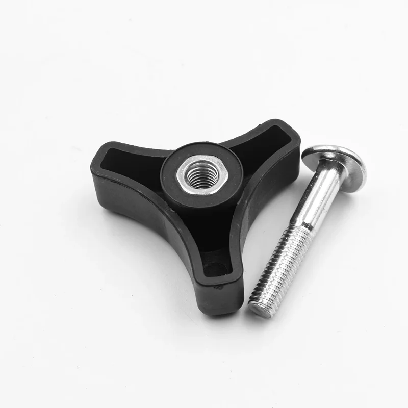 2pcs Handle Bar Wheel Knob Bolt For Honda Lawn Mower Garden Power Tools Replacement Triangle Handle Knob Nut Screw Bolt Parts