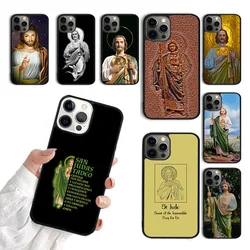 San Judas Phone Case For iPhone 17 Air 15 16 11 12 13 14 Pro Max Cover For iPhone 17 Air Max Plus coque Fundas Shell