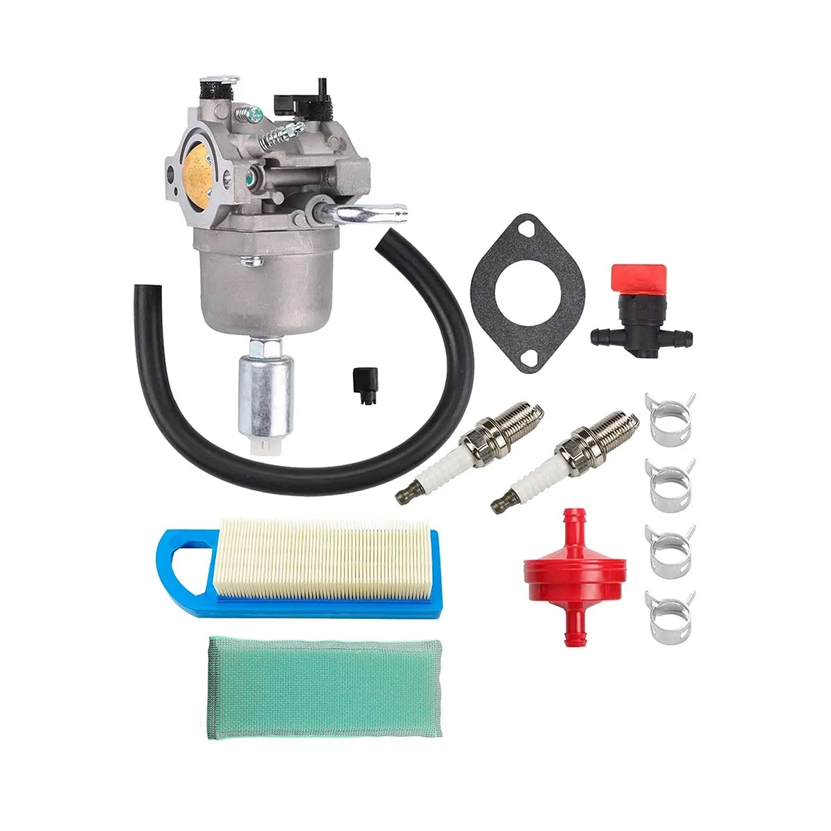 Carburetor Carb Kit for Briggs & Stratton 13.5HP 591731 796109 594593 590400 796078 498811 794161 795477 31H777 Engine