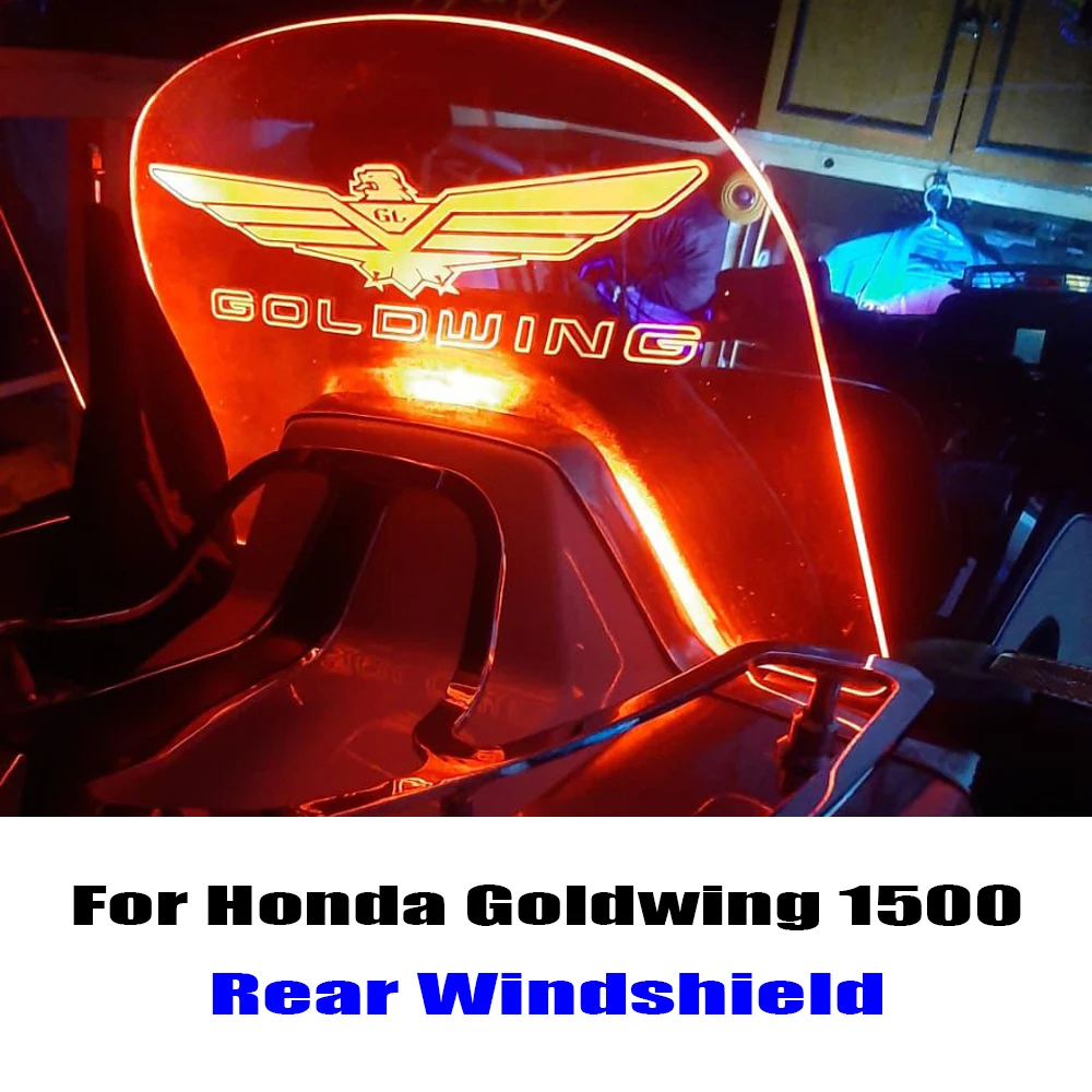 

Дефлектор воздуха для мотоцикла Honda Goldwing1500 GL1500, задний спойлер для лобового стекла, заднее окно, Золотое крыло, аксессуары 1500