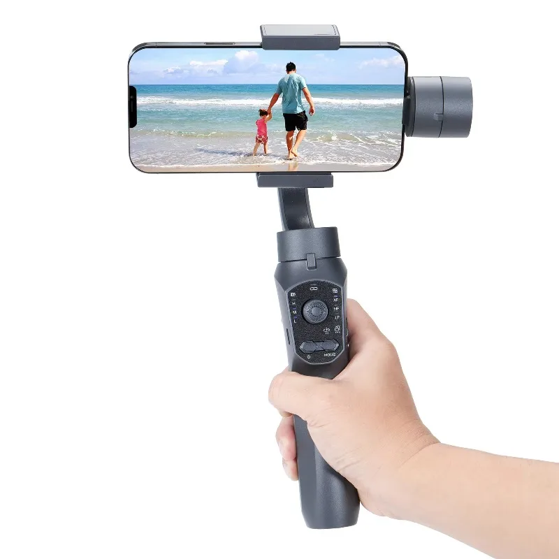 

Hot Sale Multii-function Handheld F10 Professional 360 Rotating Face Tracking App Video Camera Stabilizer