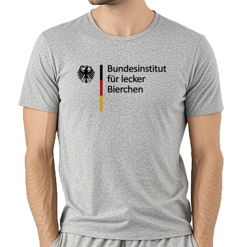 T-Shirt für Herren, Instituto Federal de Cerveza mit Alkohol für Camisetas Daugficas de Cerveza Piercerosa