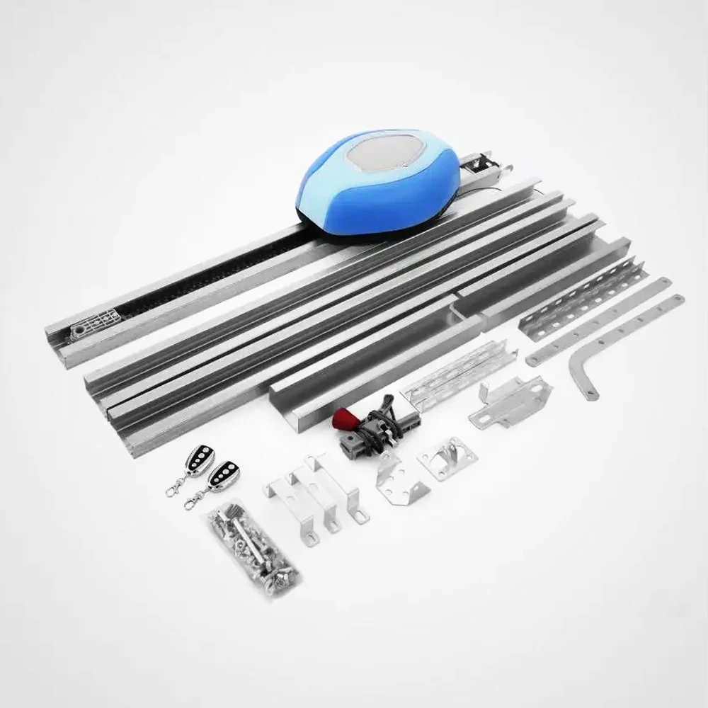 Imagem -02 - Ultra Silencioso Cadeia Rail Drive Kit Eikia-b Azul Garagem Porta Abridor 600n 800n