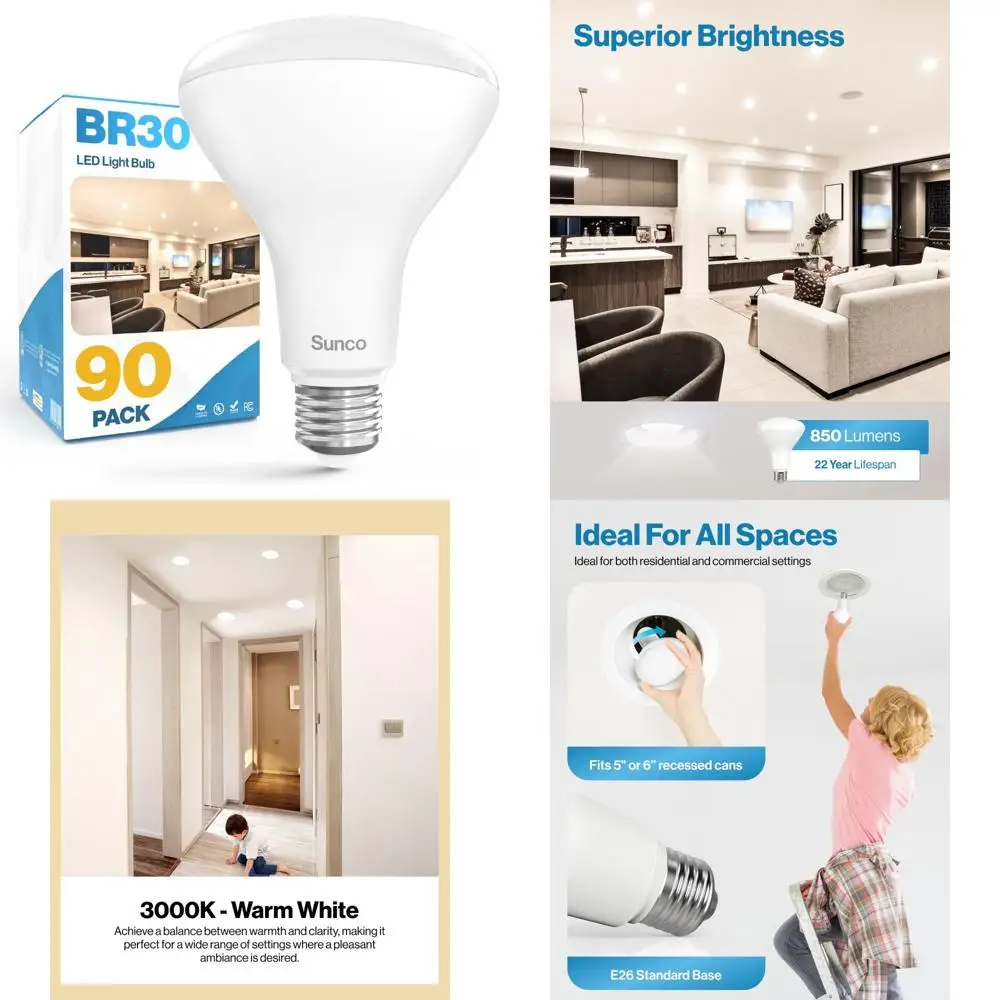 Led BR30 Recessed C… - image