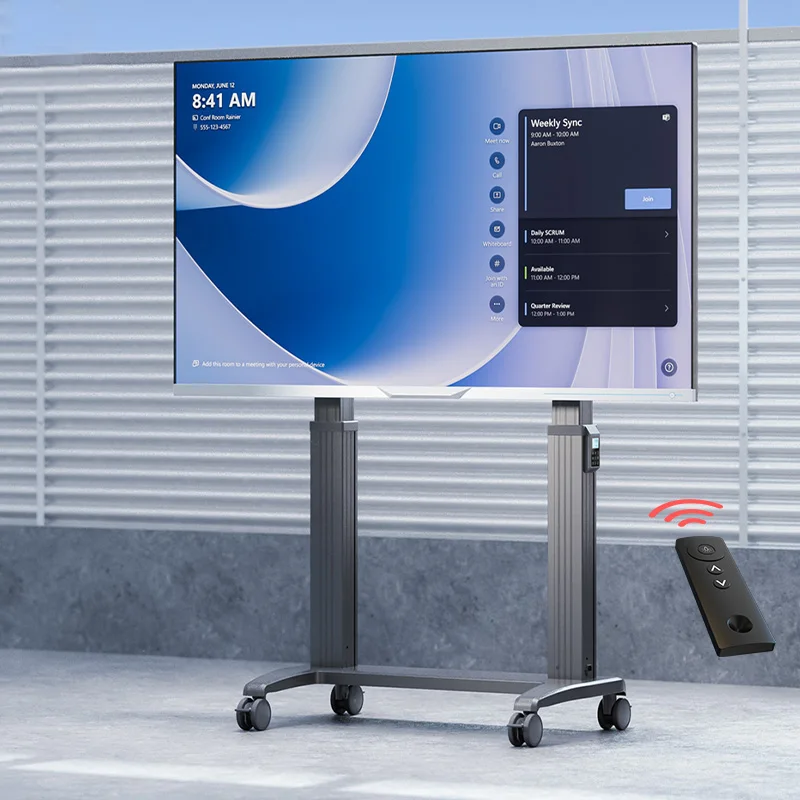 HP-70 Height Adjustable Mobile Bracket with Wheels