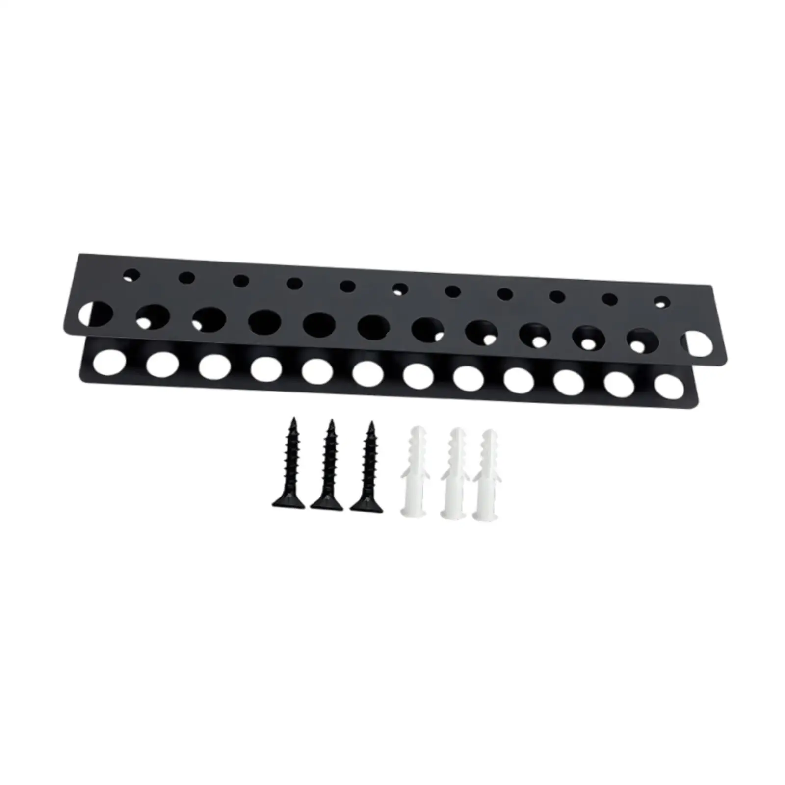 Screwdriver Wall Organizer Sturdy Structure Hand Tool Holder for Garage Home