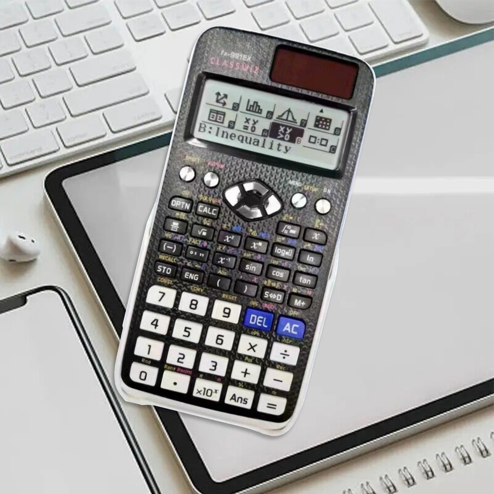 991EX Scientific Calculator Original Digital Large Display 696 Functions For High School University Solar Scientific Calculator