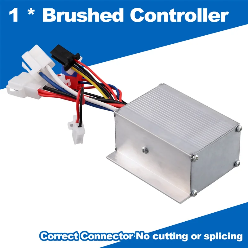 

A06F-Electric Bike Bicycle Brushed Controller 24V 250W Electric Scooter Controller Brush DC Motor Speed Controller