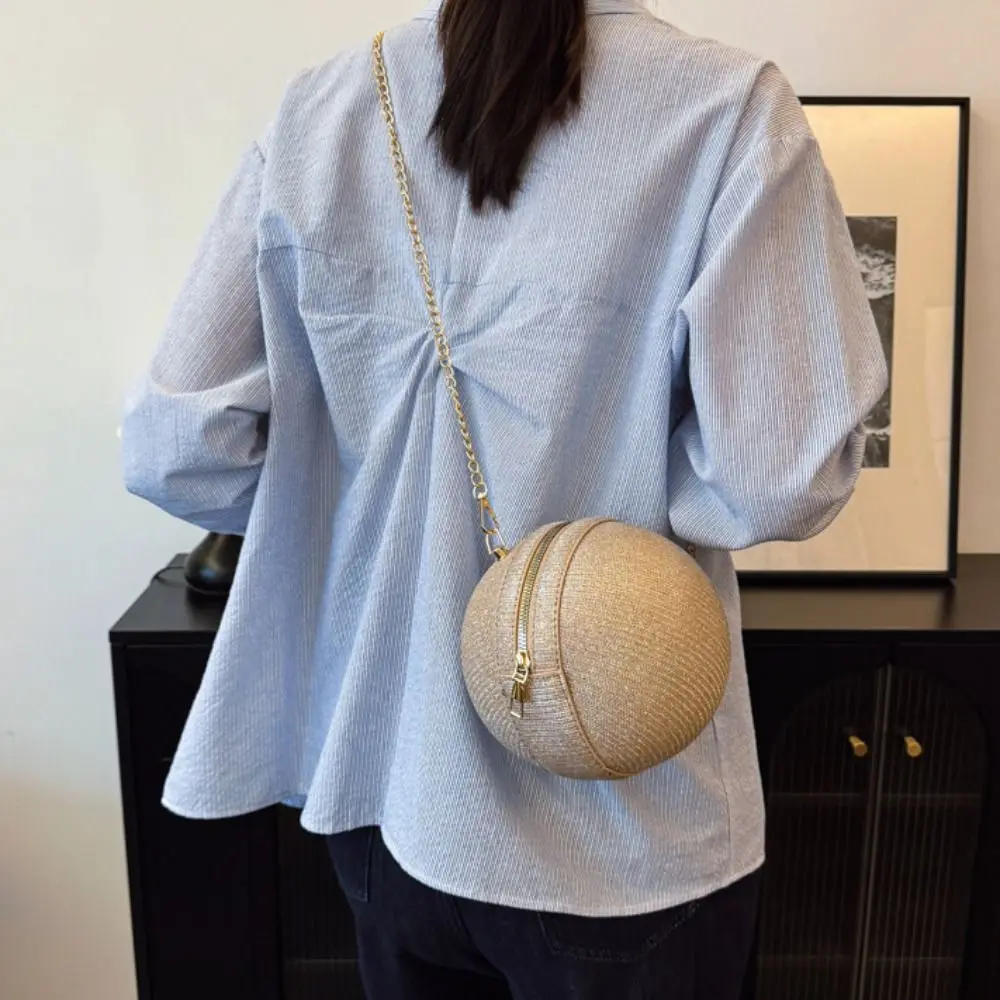 

Elegant Glitter Evening Banquet Bag Zipper Large Capacity Ball Handbag Shoulder Bag Crossbody Bag Shinny Clutch Purse Women