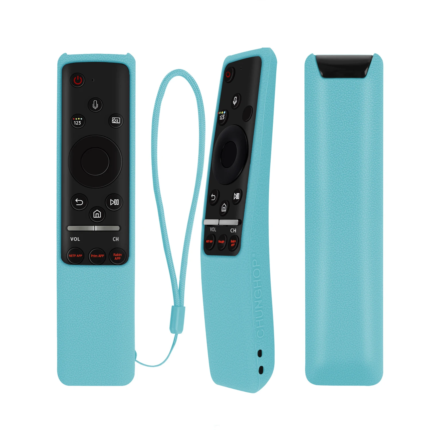 BN59-01312B Silikonhülle passend für Samsung TV Sprachfernbedienungshülle BN59-01312H BN59-01312F BN59-01312M RMCSPR1B stoßfest