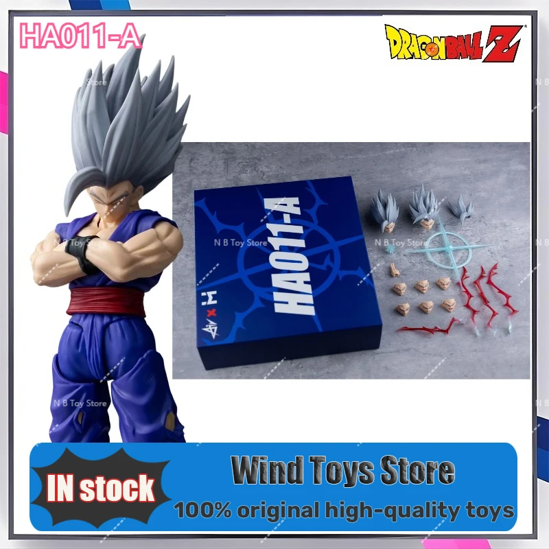 Verzending in mei Originele HA HM AIR Studio Dragon Ball HA011 A B C Beast Gohan Adapt To Gohan 1/12 Actiefiguur Verzamel Cadeaus