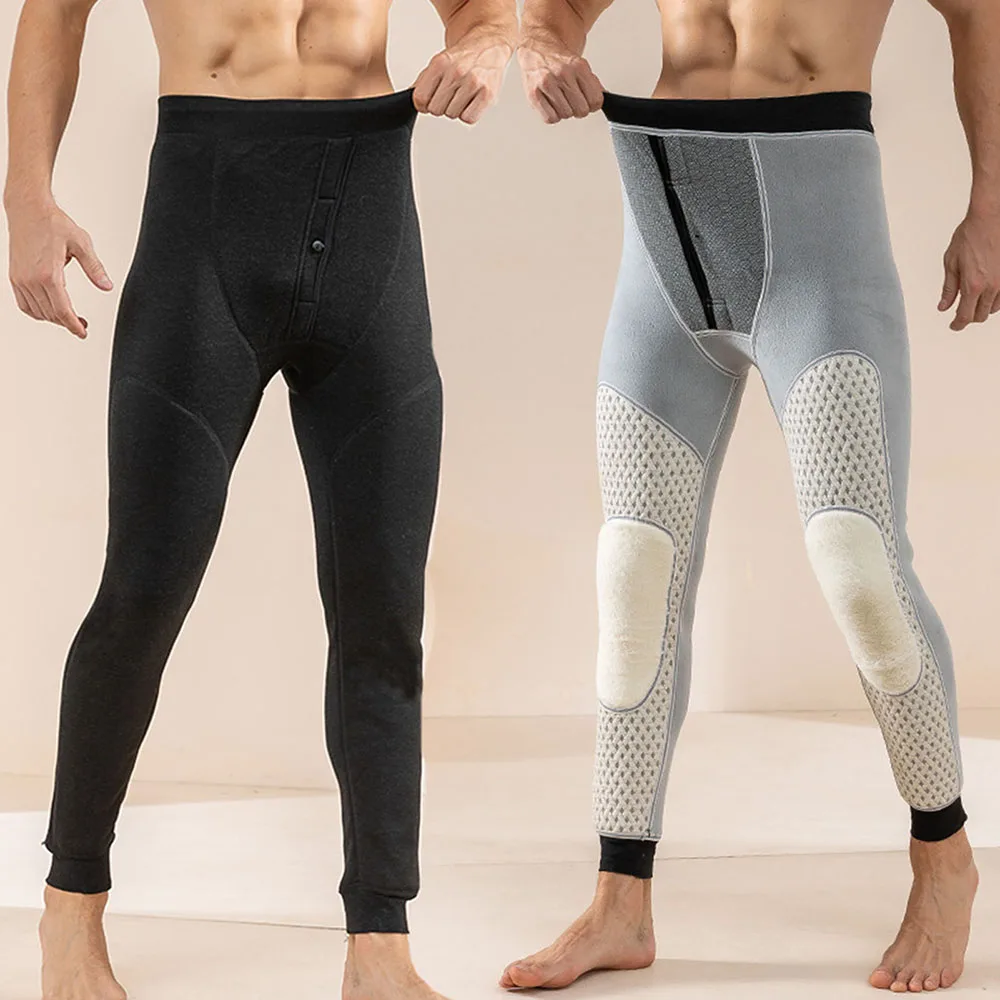 

Winter Male Graphene Thermal Pants Soft Men's Breathable Warming Trouser Jeggings