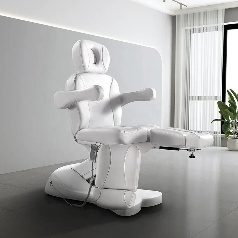 

#Good quality beauty salon Spa multi function electric massage table facial chair bed with 2 motor or 3 motor
