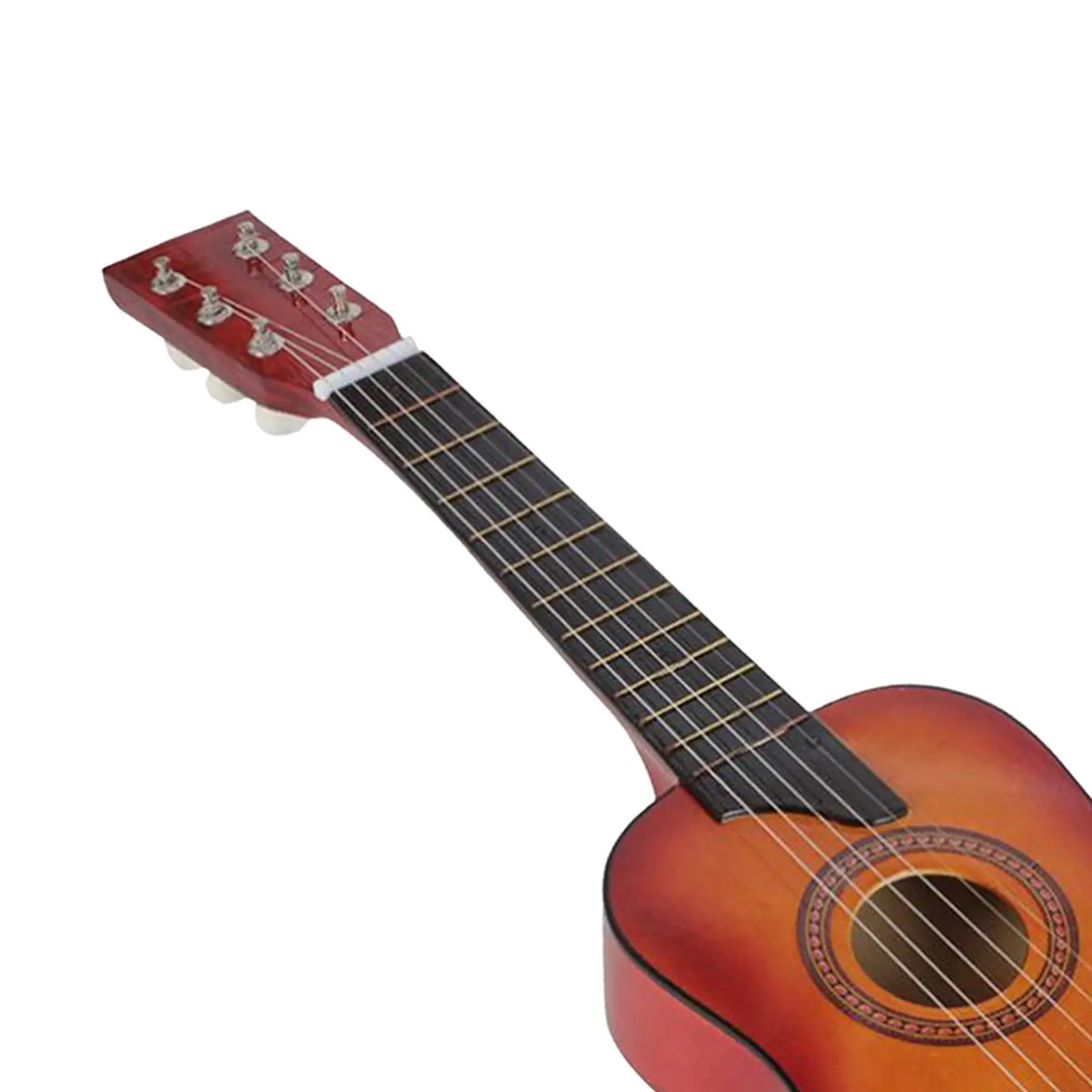 Set chitarra acustica in legno per bambini con 6 corde - Giocattolo per l'apprendimento musicale per bambini