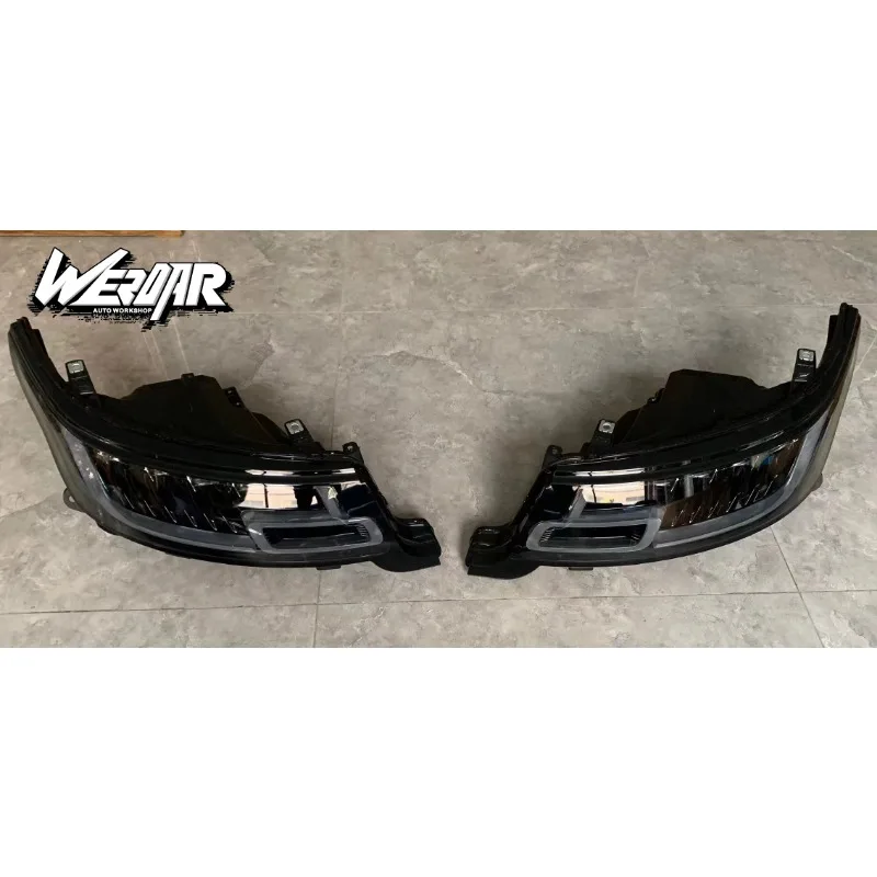 Car accessories  for Range Rover Sport 2014 2015 2016 2017 upgrade to 2020 body kit front rear bumper side skirt auto car 