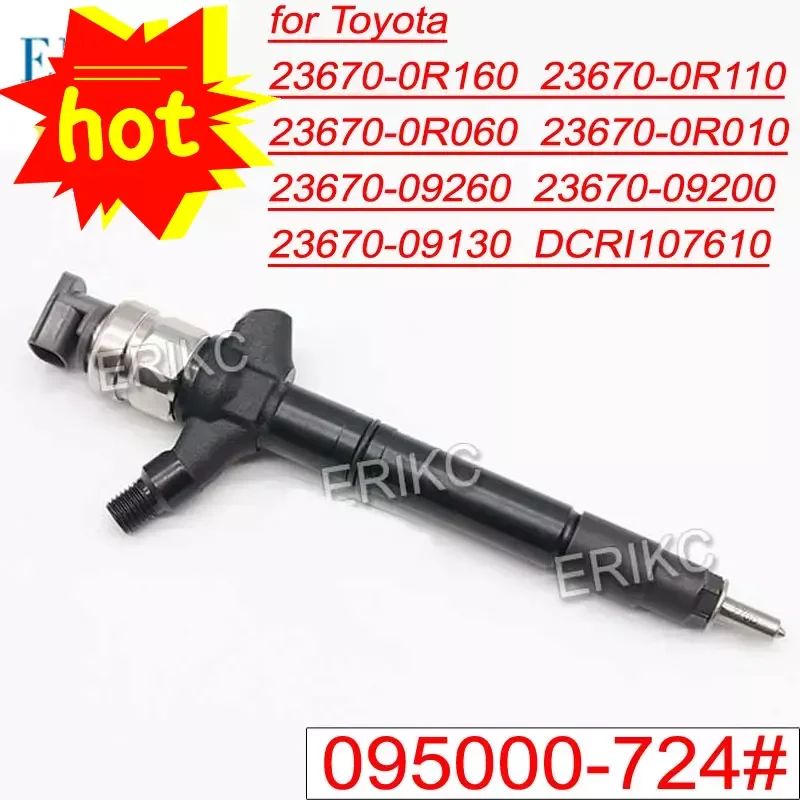 

23670-0R060 Common Rail Injection Spray 095000-7241 23670-0R010 Diesel INJECTOR NOZZLE FOR TOYOTA AVENSIS DENSO 095000-7240