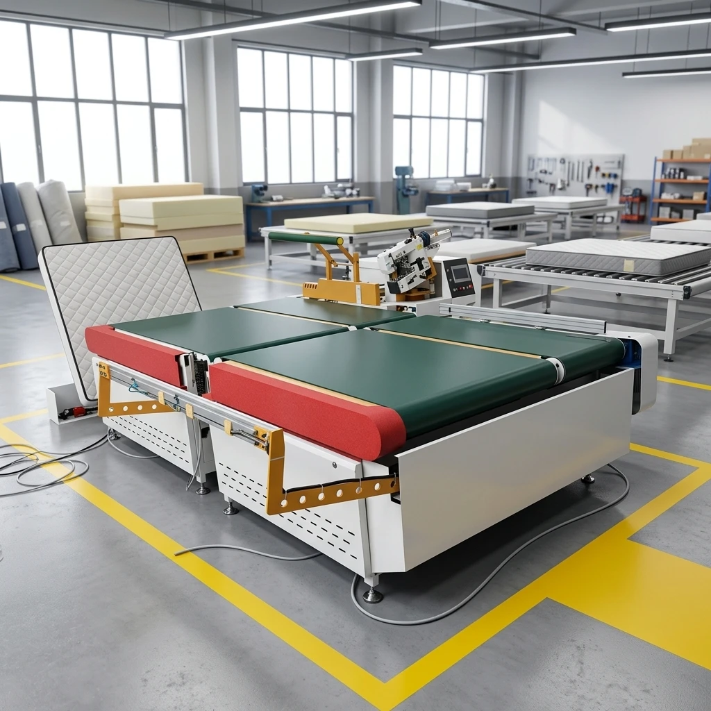Fully Automatic Industrial Sewing Machine Efficient Mattress Factory Mattress Tape Edge Sewing Machine