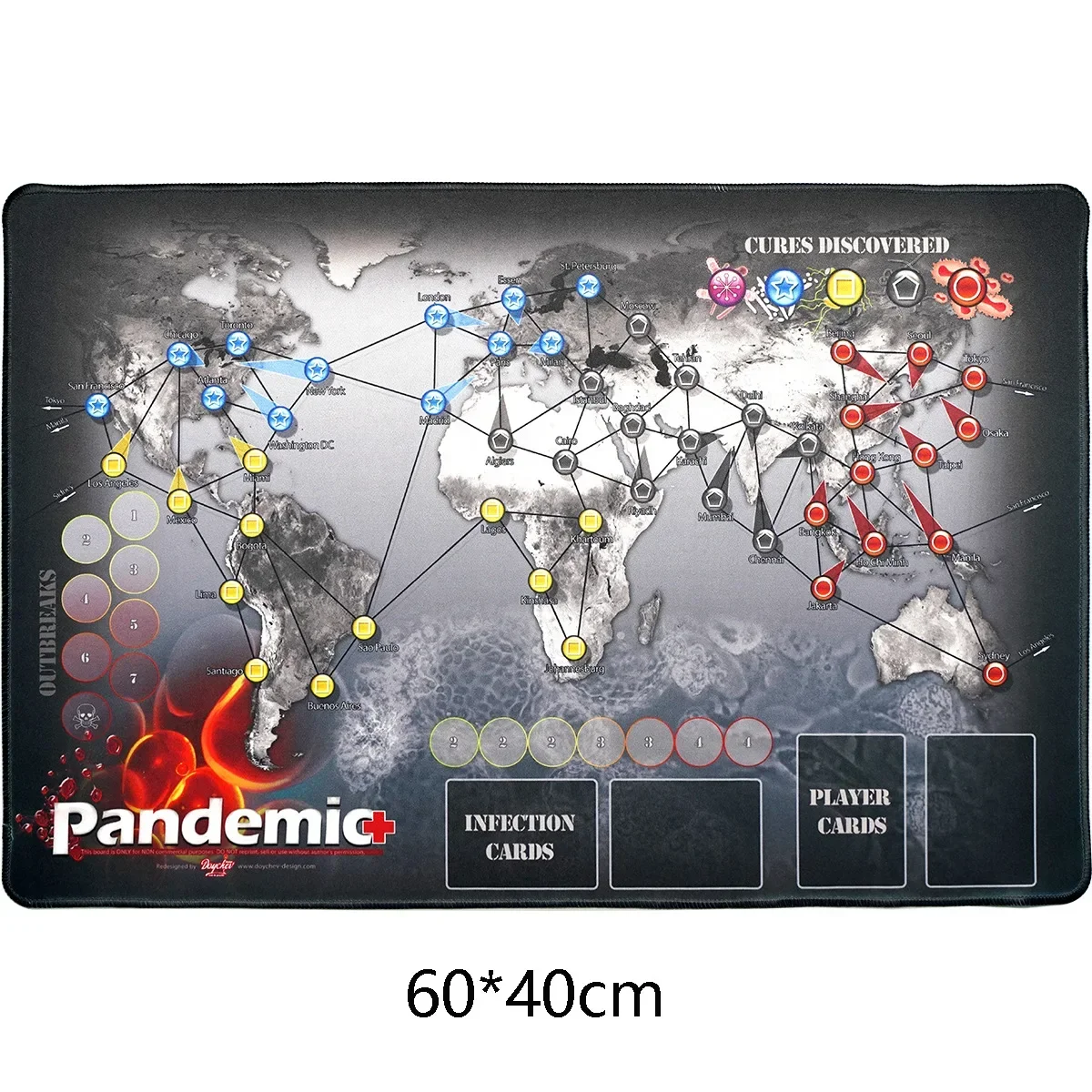 Games Pandemic Board Game ‐ English Edition, Multi/colored