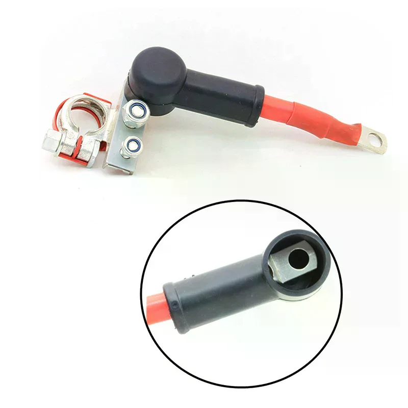2PCS Rubber Car Motorcycles Battery Negative Positive Terminal Cover Cap Boot