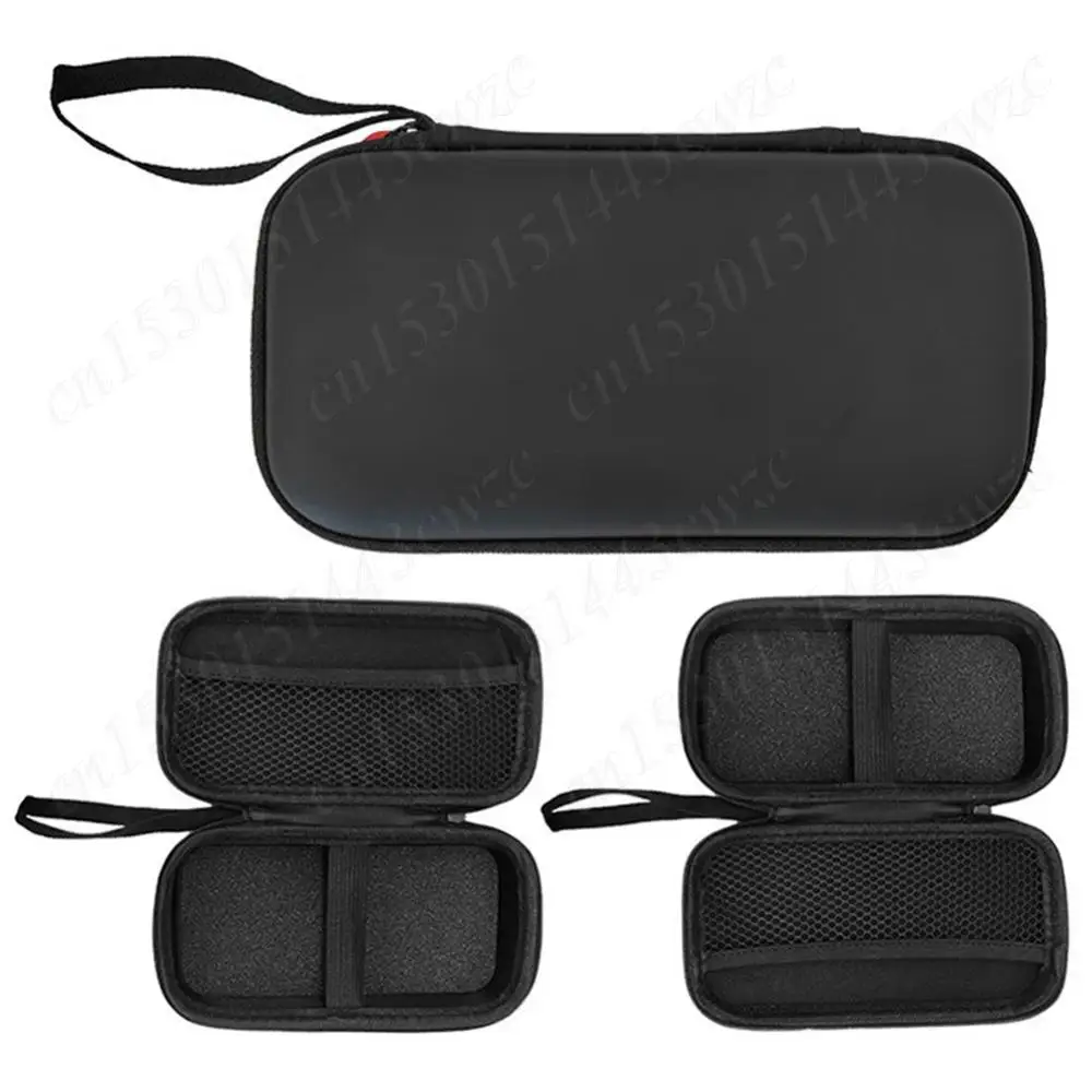 Estojo rígido de eva para viagem, bolsa de transporte antiarranhões à prova de choque com alça de mão para console de jogos anbernic rg40xx h/rg405m
