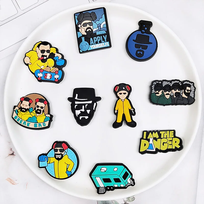 1pcs Shoe Charms Decorations Cartoon Shoe Accessories Clog Garden Sandal Buckle Boys Girls Kids Jeans Women Charm Xmas Gifts image 6