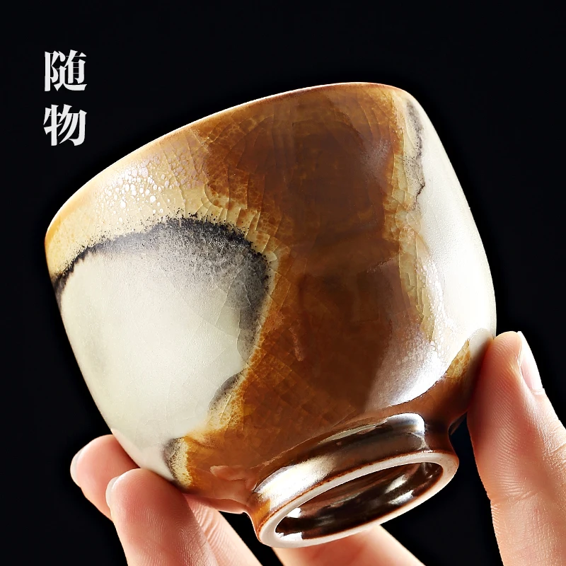 Jingdezhen Chaishao Kiln Transformation Master Single Personal Special Bowl Cup Ceramic Tea