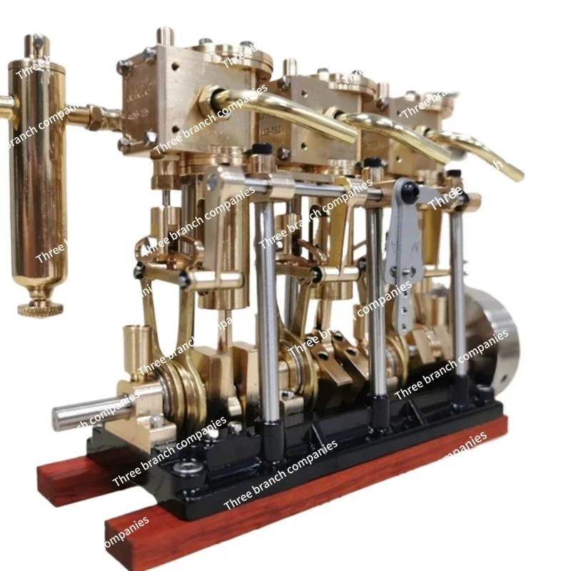 

LS3-13s Twin Cylinder Three-cylinder Steam Engine High Torque Steam Boat Model