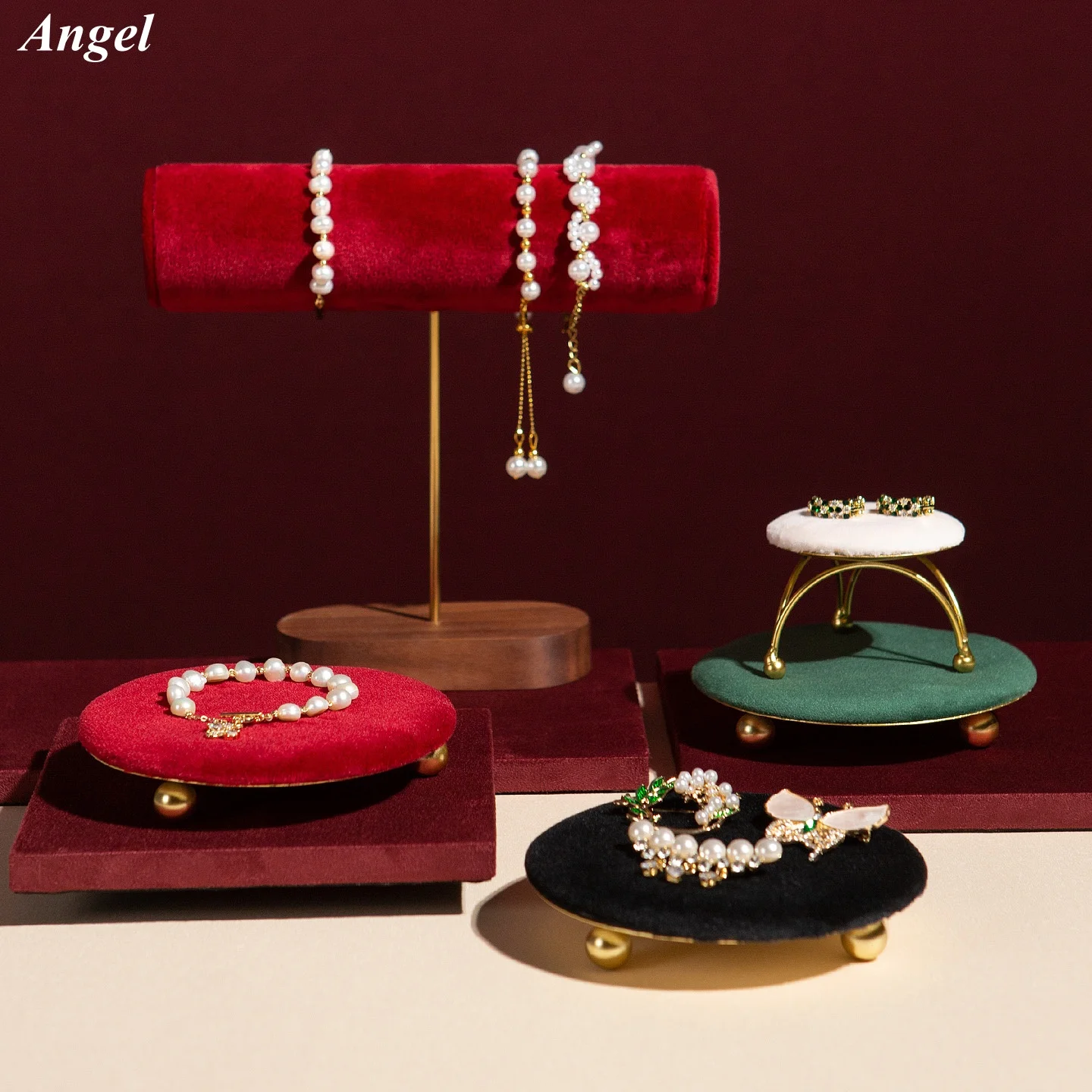 

Luxury Vintage European Bracelet Holder, Ornate Display for Bangles, Decorative Window Showcase Prop & Organizer