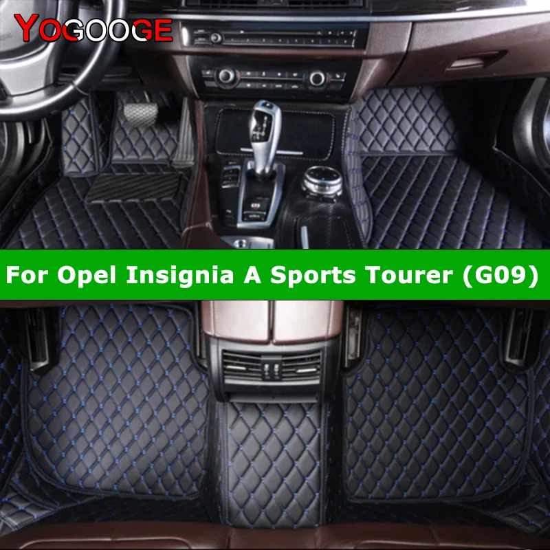 YOGOOGE Custom Car Floor Mats For Opel Insignia A Sports Tourer (G09) Auto Carpets Foot Coche Accessorie