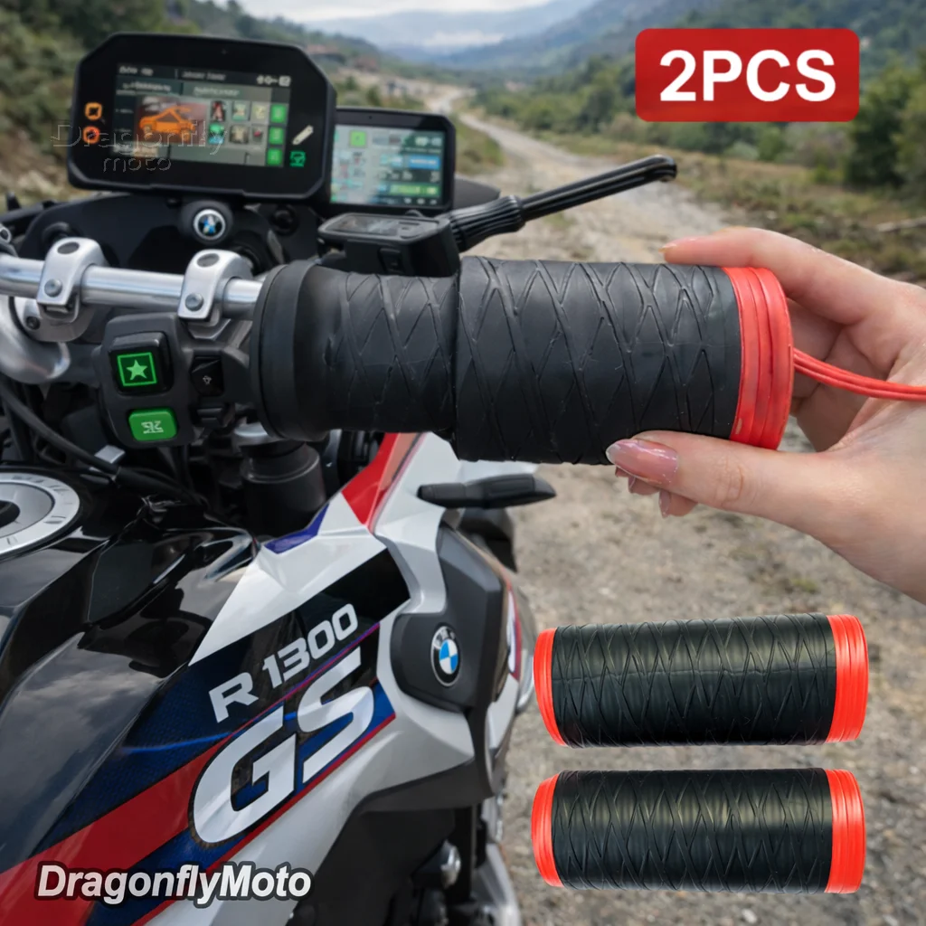 

Motorcycle Silicone Handlebar Cover For BMW R1300GS R1300 GS R 1300GS GS1300 2023 2024 Self Shrinking Non-Slip Motorcycles