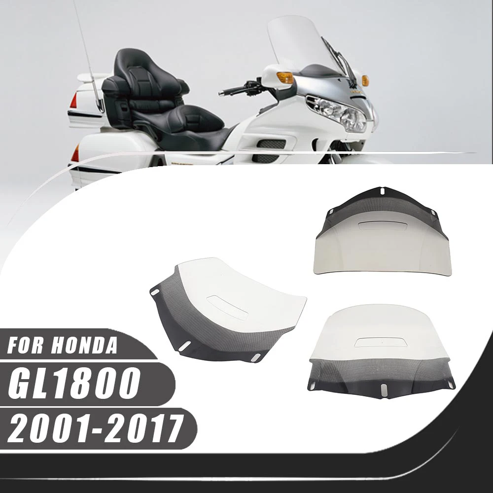 

For Honda GL1800 2001-2017 Motorcycle Windshield Windscreen Wind Deflectors