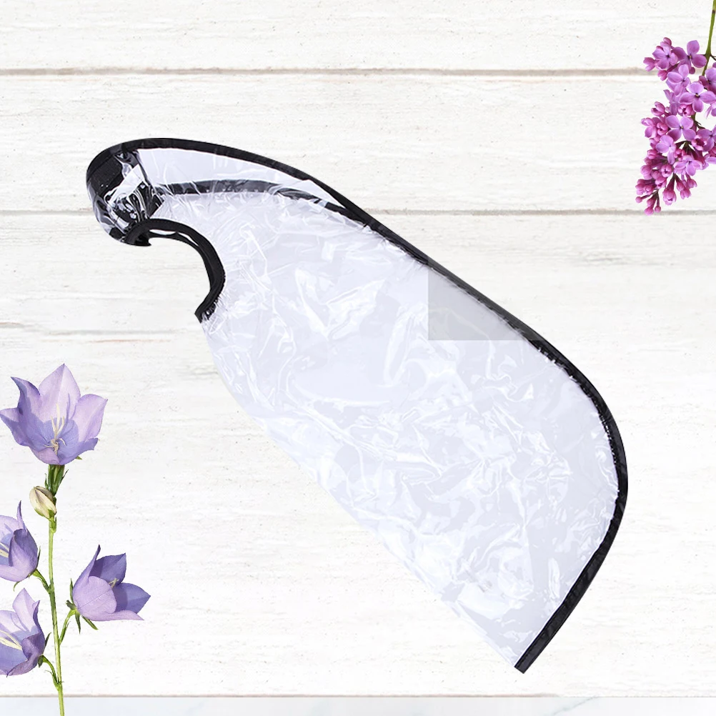 

1pc Hairdressing Cape Plastic Styling Apron Salon Hair Cape Hair Styling Apron Face Protection Durable Easy Clean Non Stick